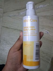 WishCare Sunscreen Body Lotion SPF 50+