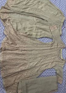 Elegant Frock Style Kurta Set