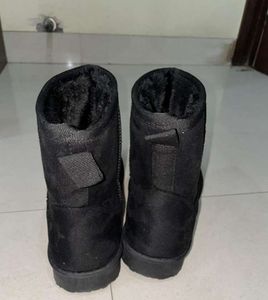 Truffle Collection Mid-Calf Length Fur Boots