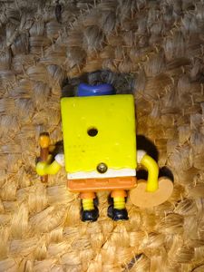 Spongebob Figure with Art Palette