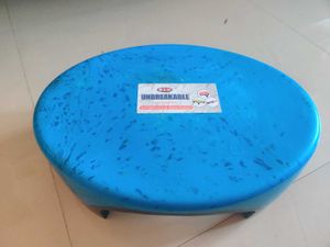Antislip bathroom Stool (Blue)