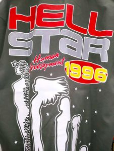HELLSTAR GRAPHIC PRINTED OVERSIZE TEE 🔥🔥