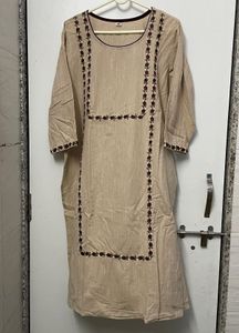 Linen Kurta Set