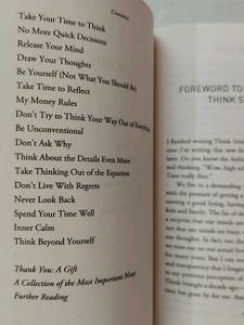 Think Straight by Darius Foroux - Self-Help Book