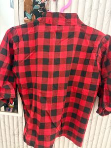 Red &amp; Black Buffalo Plaid Tunic