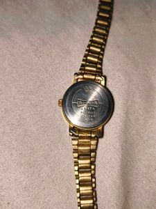Combo of 2 Sonata Gold Tone Watches