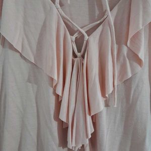 Pink Ruffle Top