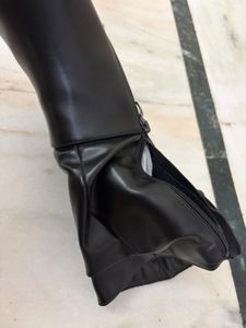 Stylish Black Heeled Boots
