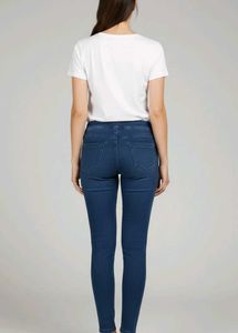 Dark Wash Denim Pull-On Jeggings