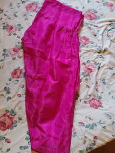 Vibrant Pink Silk Salwar
