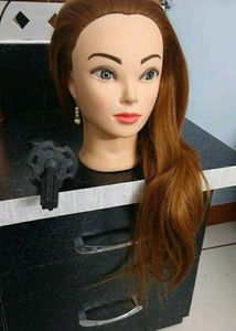 dummy for hair styling and practice with stand