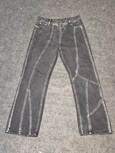 XJn Jeans Girls Y2K Panelled Denim - Acid Wash