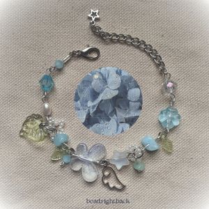 Cute Beaded Charm Bracelet