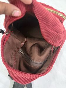 Corduroy Mini Backpack