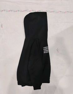 Black Graphic Hoodie