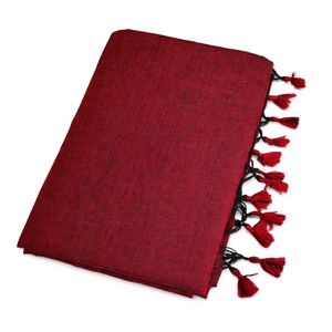 khadi cotton sarees with trendy tassels
