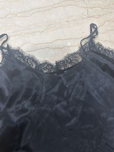 Satin Lace Cami Top