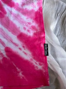 Pink Tie-Dye Heart T-Shirt