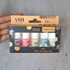ASH 5 IN 1 Mini Nail Paint Kit