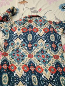 Vibrant Ethnic Printed Kurta xxl size