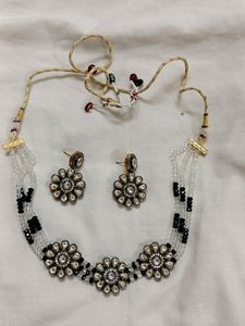 Brand New Set Kundan With Ad Diamond