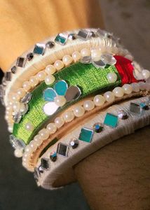 Handmade Designer Bangles Set
