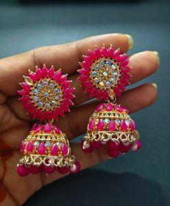 Set of 4 Ethnic Traditional Jhumkas Combo