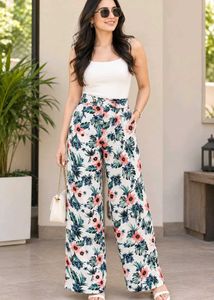 🇬🇧 George Floral Wide Leg Pants