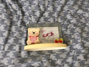 Cute Teddy Bear Photo Frame