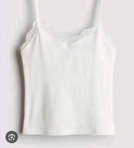 Chic Lace Trim Cami Top