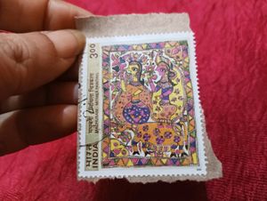 Madhubani Painting Stamps