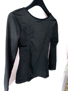 Black Long Sleeve Top