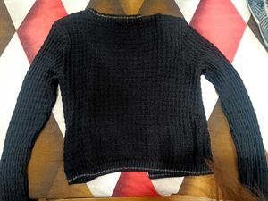 Black Knit Cardigan