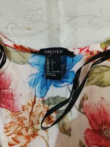 Floral Print Short Jumpsuit