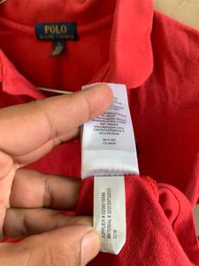 Polo Ralph Lauren Red  Tshirt (PL525)