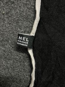 Elegant Black Velvet Scarf
