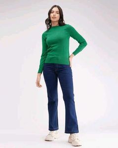 Zara Green Top Size Fit For M&amp;L