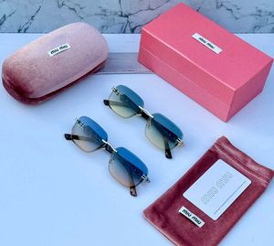 MiuMiu Rimless Gradient Sunglasses PREMIUM QUALITY