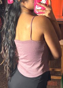 padded Spaghetti Strap Tank Top