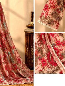 😻floral pakistani kurta with duppata only ✨❤️