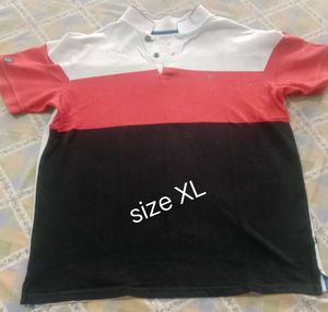 Men's Colorblock Polo T-Shirt