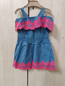 Frock With Shoulder Straps