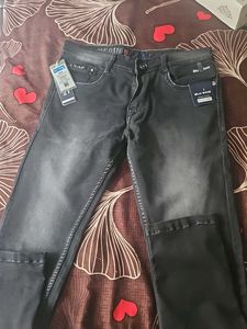 charcoal black jeans pant on 50% off