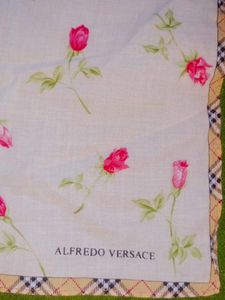 Alfredo Versace Floral bandana/handerchief