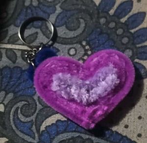 Cute Teddy Bear Keychain handmade