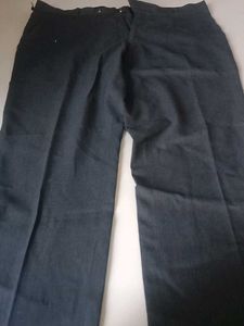 Men's Black Straight Leg Pants