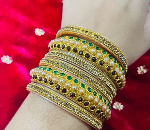 Elegant stone bangles
