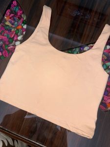 Basic nude Crop Top
