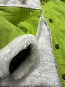 Green Sherpa Lined Jacket 🍀