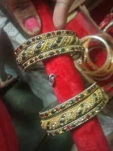 Women > Bangles & Bracelets | Full Stone Work Bangles | Freeup